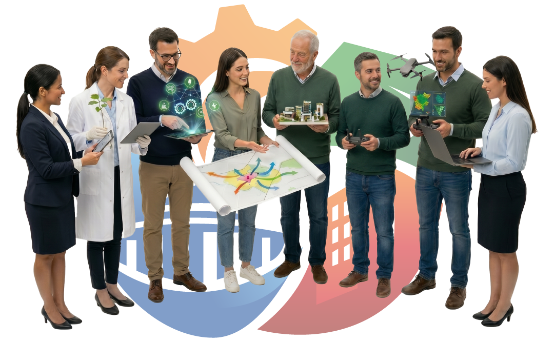 Equipo multidisciplinario del ecosistema Universidad-Empresa-Estado de Sucre